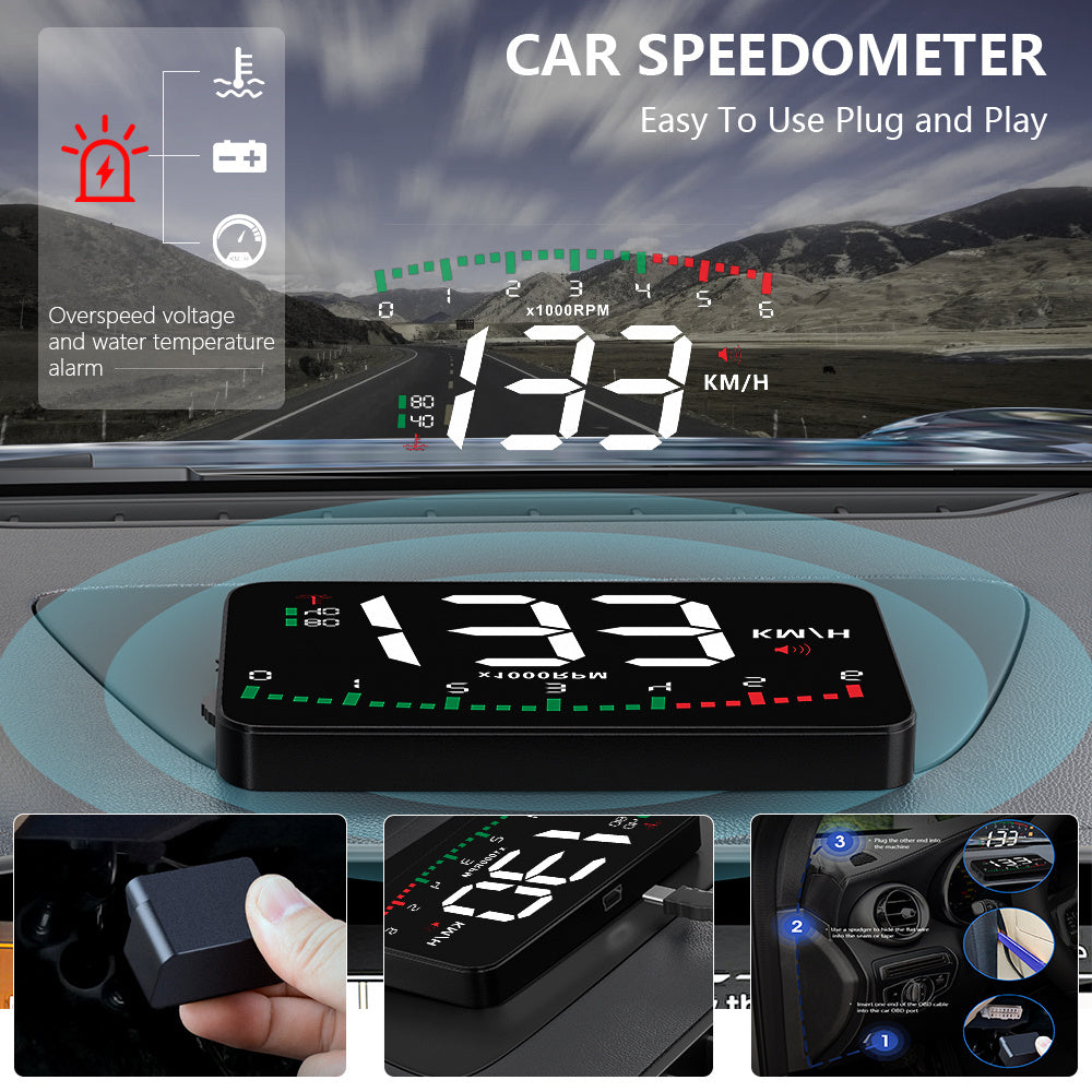 Automotive HD Speed Projector Display - Gadgitec