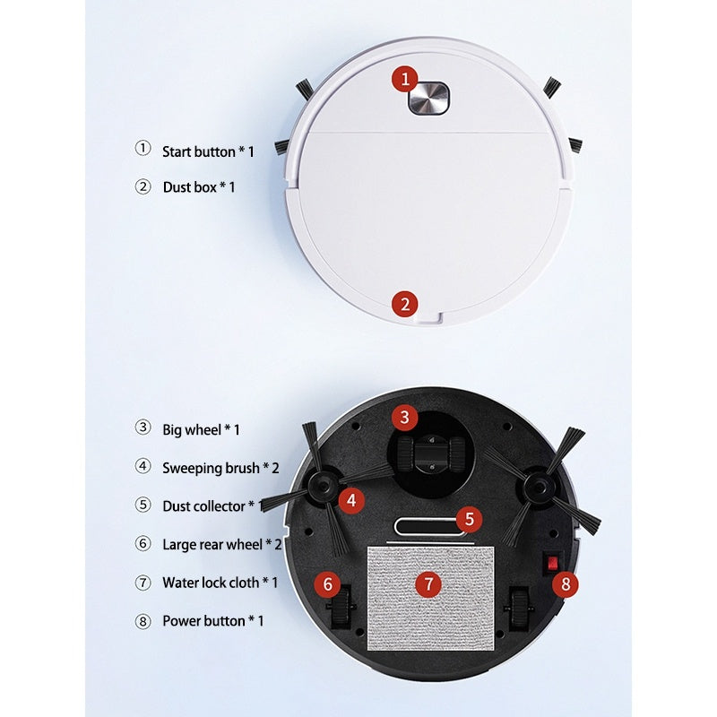 Automatic Robot Smart Vacuum Cleaner - Gadgitec