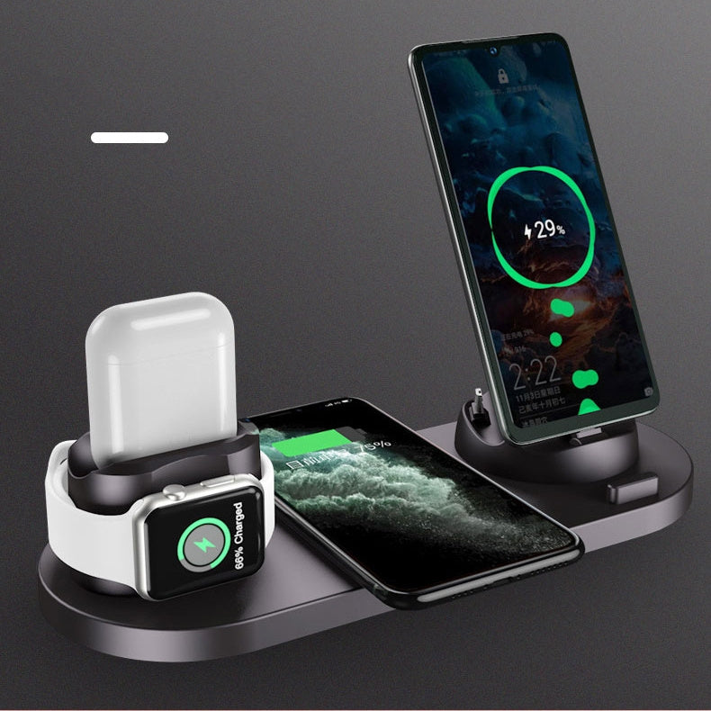 Digital LED Magnetic Light Wireless Charger - Gadgitec