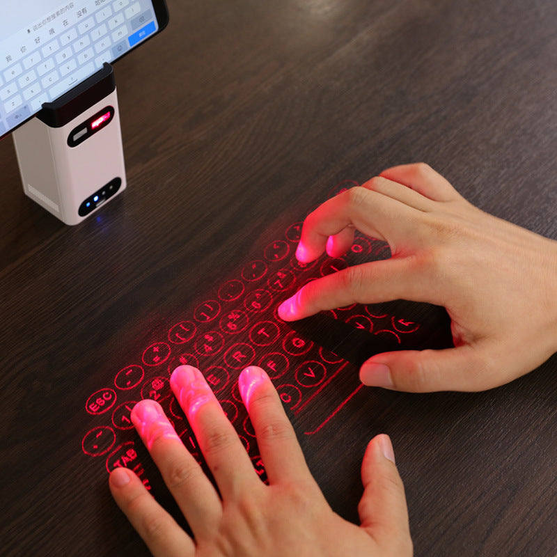 Projection Virtual Keyboard And Mouse - Gadgitec