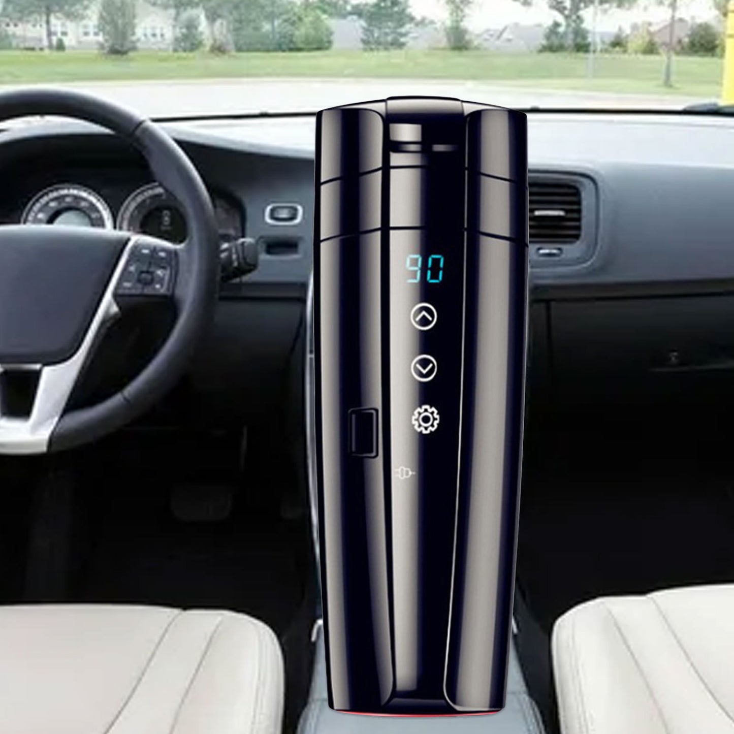 Insulation Intelligent Electric Car Warm Water Cup - Gadgitec